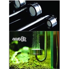 Cốc sủi Co2 Inox Mufan cao cấp cho hồ thủy sinh