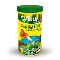 A20- ARTAKUA GUPPY FISH WITH SPIRULIN-Thức ăn hoàn chỉnh dạng hạt siêu nhỏ nuôi cá có miệng nhỏ và các loại cá Biển