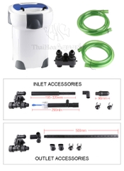 LỌC NGOÀI SUNSUN HW-3000 CHO HỒ CÁ