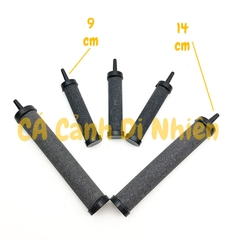 Thanh sủi oxy hình TRỤ ĐEN - Đá sủi cực mịn cho hồ cá cảnh