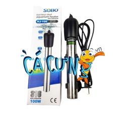 Cây sưởi ấm hồ cá inox 100W SOBO HJ-100W