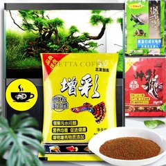 Thức ăn cho cá bảy màu, guppy, betta cá cảnh, cá thủy sinh 20gram