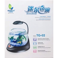 BỂ CÁ MINI DẠNG TRÒN SIÊU DỄ THƯƠNG JENECA TG-02