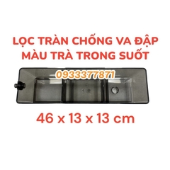 Lọc Tràn Trên hồ cá SIÊU BỀN, CHỐNG VA ĐẬP - Lọc Tràn Nhựa ABS 46x13x13cm (Hàng Công Ty)