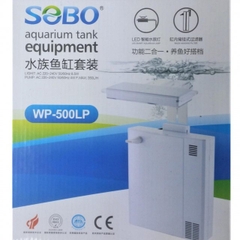 BỘ BƠM ĐÈN KẸP HỒ CÁ SOBO WP 500LP