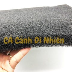 Mút đen lọc nước - Bông gòn đen lọc hồ cá Koi vuông 50 cm