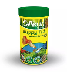 A20- ARTAKUA GUPPY FISH WITH SPIRULIN-Thức ăn hoàn chỉnh dạng hạt siêu nhỏ nuôi cá có miệng nhỏ và các loại cá Biển