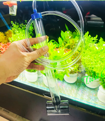 DỤNG CỤ VỆ SINH JENECA AS-15B VÀ AS-25B - DỤNG CỤ HÚT PHÂN CẶN, THAY NƯỚC, CÓ CẠO RÊU HỒ CÁ