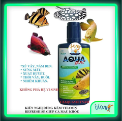 Chai Aqua Bạc Cz12 - Aqua Bac Cho Cá Rồng Hổ Sam & Các Loại Cá Khác (Hàng Cty)