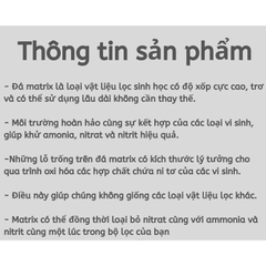 Matrix Seachem 100g - Vật Liệu Lọc Cao Cấp (CHÍNH HÃNG USA)