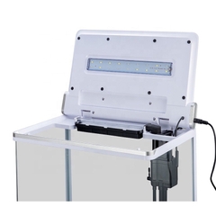 HỒ CÁ MINI ĐỂ BÀN SOBO T-620F (285X190X315-15L) Bể kính bo đúc có đèn, bộ lọc và đo nhiệt độ