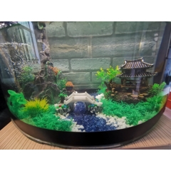 Sỏi Xanh Mini | Sỏi cát thủy tinh mini trang trí bể cá, chậu cây, tiểu cảnh terrarium (Hàng Loại 1)