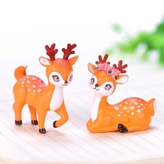 Tiểu Cảnh Nai Trang Trí Hồ Cá, Bể Cá, Chậu Cây, Tiểu Cảnh Terrarium [CON NAI] - Hàng Loại 1