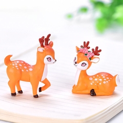 Tiểu Cảnh Nai Trang Trí Hồ Cá, Bể Cá, Chậu Cây, Tiểu Cảnh Terrarium [CON NAI] - Hàng Loại 1