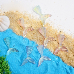 Tiểu Cảnh Charm ĐUÔI CÁ Trang Trí Hồ Cá, Bể Cá, Chậu Cây, Tiểu Cảnh Terrarium (Hàng Công Ty)