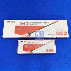Dụng Cụ Vệ Sinh 5 Trong 1 Baoyu BT-90 BT-120 | Chà Vệ Sinh Đa Năng Bể Cá
