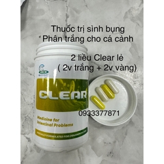 Clear Cz9 - Viên xử lý sình bụng và phân trắng cho cá - HÀNG CÔNG TY