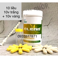 Clear Cz9 - Viên xử lý sình bụng và phân trắng cho cá - HÀNG CÔNG TY