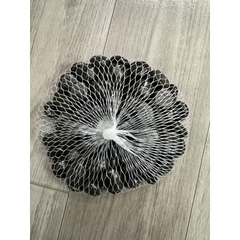 Sỏi Đen Bóng Trang Trí Bể Cá túi 320g (~70 viên)- Sỏi thuỷ tinh màu đen trang trí hồ cá (HÀNG CTY)