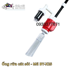 MÁY HÚT CẶN VỆ SINH THAY NƯỚC BỂ CÁ Tích Hợp bơm BAOYU BY-X20 & BY-X25 (Hàng Cty Cá Cưng)