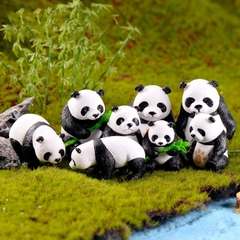 Gấu Trúc - Gấu Panda Trang Trí Hồ Cá, Bể Cá, Chậu Cây, Tiểu Cảnh Terrarium (Hàng Loại 1)