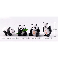 Gấu Trúc - Gấu Panda Trang Trí Hồ Cá, Bể Cá, Chậu Cây, Tiểu Cảnh Terrarium (Hàng Loại 1)