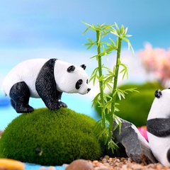 Gấu Trúc - Gấu Panda Trang Trí Hồ Cá, Bể Cá, Chậu Cây, Tiểu Cảnh Terrarium (Hàng Loại 1)