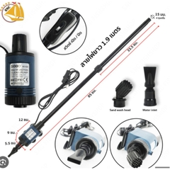 MÁY HÚT CẶN VỆ SINH THAY NƯỚC BỂ CÁ Tích Hợp bơm BAOYU BY-X20 & BY-X25 (Hàng Cty Cá Cưng)