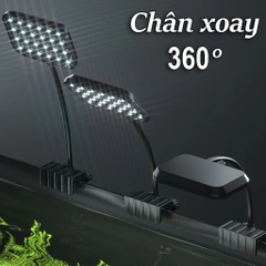 Đèn Led Kẹp RGB DEYAO CF-02 - Đèn Đỏ Cá Không Đỏ Nước Cho Bể Cá Cảnh, Bể Thủy Sinh (Hàng Công Ty)
