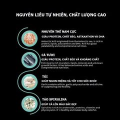 Cám cá Ali Porpoise | Thức ăn cá Cichlid cao cấp, giúp cá tăng trọng và lên màu đẹp (Hàng Công Ty)