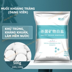 Viên nén bổ sung Muối Khoáng YEE cho cá cảnh - Làm trong nước, xử lý nấm, tăng đề kháng (Hàng Cty)