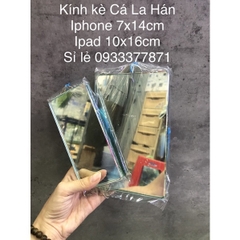 Kính kè cá la hán - Kính Kè Iphone cao cấp (7x14cm) giúp cá sung khỏe (Hàng Công Ty)