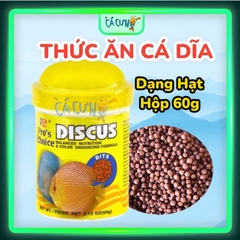 Cám Cá Dĩa - Thức Ăn Hạt Cho Cá Dĩa Pro's Choice Discus Bits 60g (Hàng Công Ty)