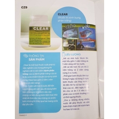 Clear Cz9 - Viên xử lý sình bụng và phân trắng cho cá - HÀNG CÔNG TY
