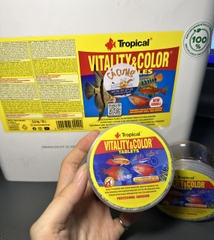 Thức Ăn TROPICAL cao cấp cho cá cảnh | Cám Tăng Màu Tăng Đề Kháng, Lợi Khuẩn cho cá (Hàng Cty)
