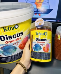 Tetra Discus Granules | Thức ăn cao cấp cho cá dĩa - Cám cá đĩa ,thạch mỹ nhân, cầu vồng (Hàng Cty)
