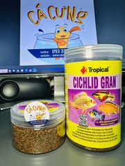 Tropical Cichlid Gran - Thức ăn cao cấp kích màu mạnh cho các dòng cá Cichlid Ali (Hàng Công Ty)
