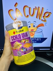 Tropical Cichlid Gran - Thức ăn cao cấp kích màu mạnh cho các dòng cá Cichlid Ali (Hàng Công Ty)