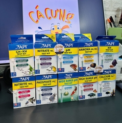 API Test Kit - Test NO2 / NO3 / NH3/NH4 / Test pH / Canxi | BỘ KIỂM TRA NƯỚC HỒ CÁ API (HÀNG CTY)