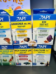 API Test Kit - Test NO2 / NO3 / NH3/NH4 / Test pH / Canxi | BỘ KIỂM TRA NƯỚC HỒ CÁ API (HÀNG CTY)