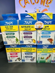 API Test Kit - Test NO2 / NO3 / NH3/NH4 / Test pH / Canxi | BỘ KIỂM TRA NƯỚC HỒ CÁ API (HÀNG CTY)