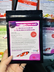 Thuốc Tím Tinh Khiết KMnO4 - Bột Tím khử trùng, tắm cá, sát khuẩn hồ cá cảnh (Hàng Công Ty)