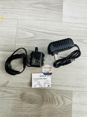 BƠM MINI 12V-10W (400L/H) ĐIỀU CHỈNH ĐƯỢC LƯU LƯỢNG - BƠM CHÌM KHÔNG CHỔI THAN (Hàng Công Ty)