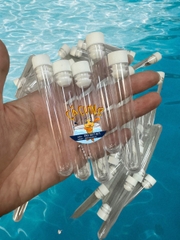 Ống Trữ Atermia 5ml Mica - Ống Đựng Artemia Nhựa Cứng Trong đựng thức ăn cho cá cảnh (LOẠI 1)