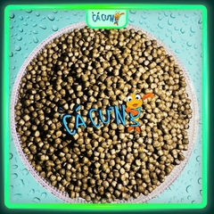 Cám cá Mega Jumbo Super Red 1kg - Thức ăn tăng màu cho cá chép, cá vàng, cám cá koi (Hàng Công Ty)