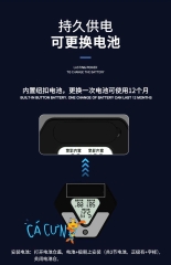 Nhiệt Kế MAYIN cao cấp cho bể cá - Nhiệt kế điện tử bể cá, ẩm đa năng 3in1 cho hồ cá (Hàng Công Ty)