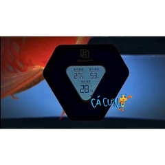 Nhiệt Kế MAYIN cao cấp cho bể cá - Nhiệt kế điện tử bể cá, ẩm đa năng 3in1 cho hồ cá (Hàng Công Ty)