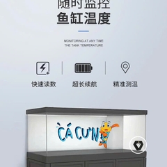 Nhiệt Kế MAYIN cao cấp cho bể cá - Nhiệt kế điện tử bể cá, ẩm đa năng 3in1 cho hồ cá (Hàng Công Ty)