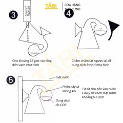 Bộ Test Đo CO2 Giọt Nước - Kiểm Tra Nồng Độ CO2 Cao Cấp Cho Hồ Cá, Bể Cá Thuỷ Sinh