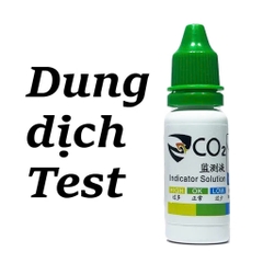 Bộ Test Đo CO2 Giọt Nước - Kiểm Tra Nồng Độ CO2 Cao Cấp Cho Hồ Cá, Bể Cá Thuỷ Sinh